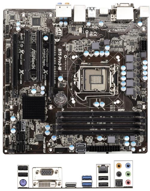 ASRock B75 Pro3-M ASRock B75 Pro3-M