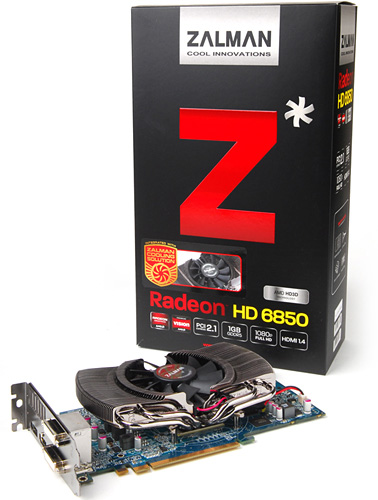 Zalman HD6850-Z VF1050 Black Pearl