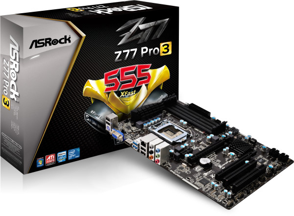ASRock Z77 Pro3 ASRock Z77 Pro3