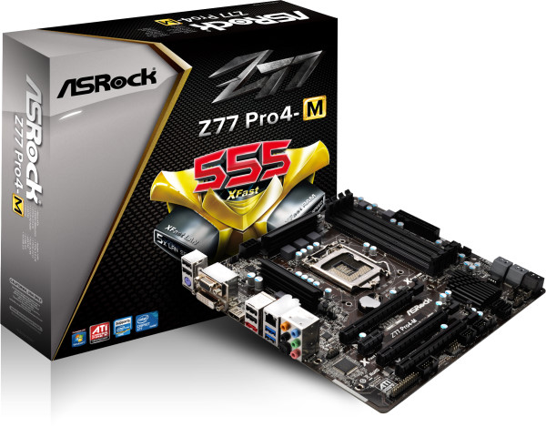ASRock Z77 Pro4-M ASRock Z77 Pro4-M