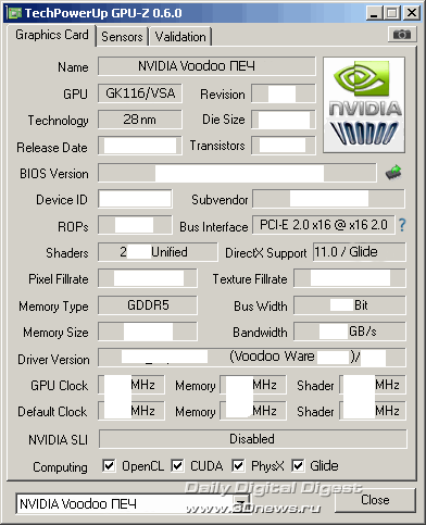 NVIDIA � ����� ���� ��������� ����� Voodoo
