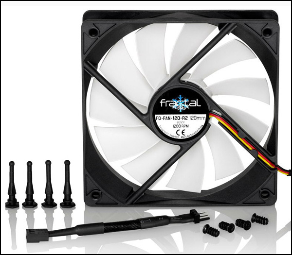 Fractal Design Silent Series R2 120mm Fan Fractal Design Silent Series R2 120mm Fan