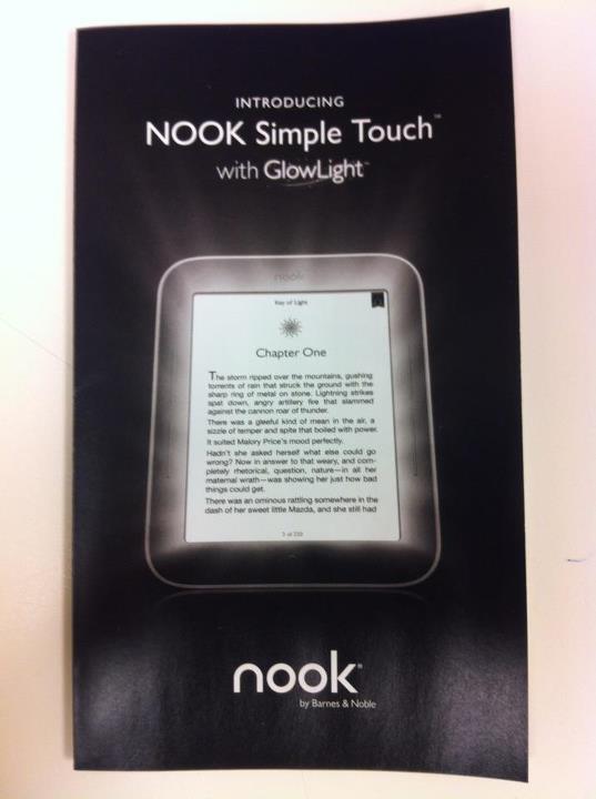 NOOK Simple Touch 