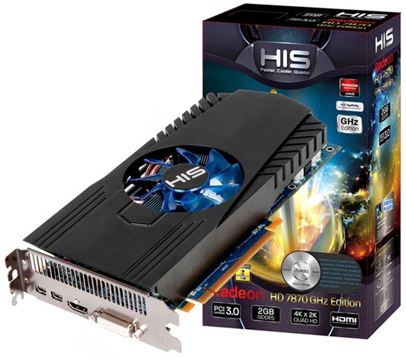 HIS Radeon HD 7870 Fan 2GB GDDR5