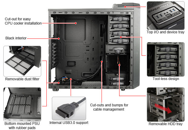 ENERMAX Ostrog 3250 Series