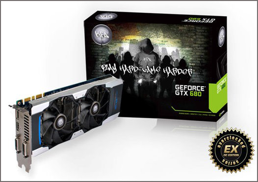 KFA2 GeForce GTX 680 EX OC