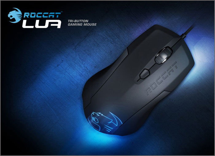 ROCCAT Lua Tri-Button Gaming Mouse