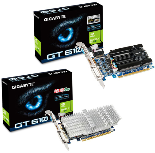 GIGABYTE GeForce GT 610