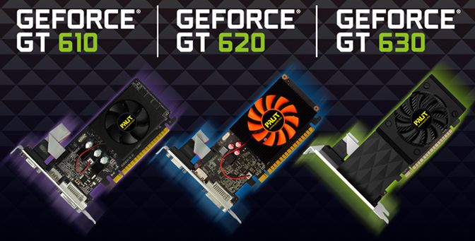 Palit GeForce GT 600 Series