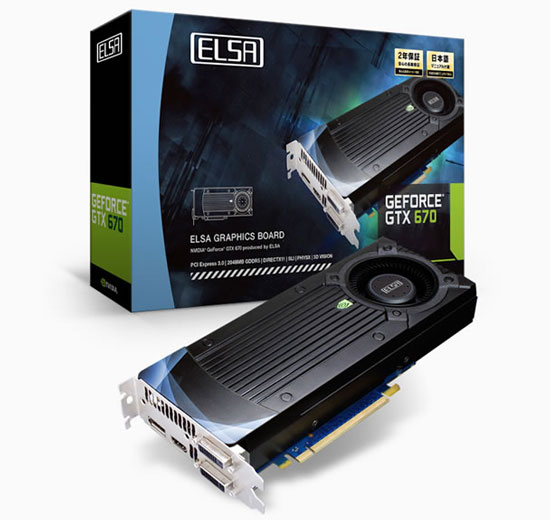 ELSA ������� ������, ���������� GeForce GTX 670