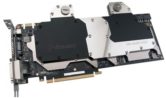 Koolance ��������� �������� ��� GeForce GTX 690