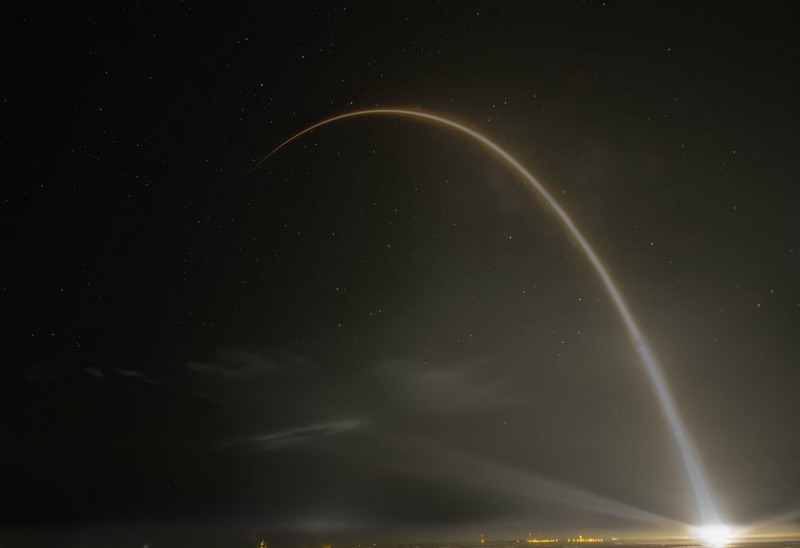 ������ ������ Falcon 9 � ���� ��������� 22 ���