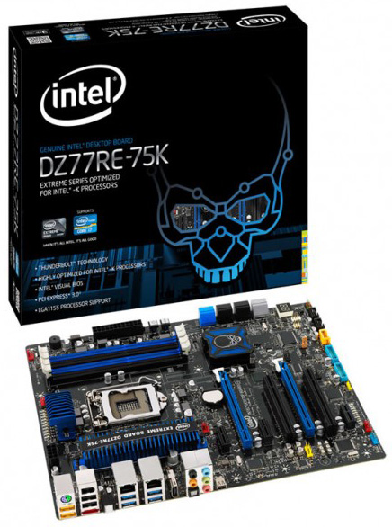 Intel Desktop Board DZ77RE-75K Extreme Series
