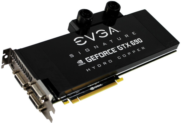 EVGA GeForce GTX 690 Signature Hydro Copper