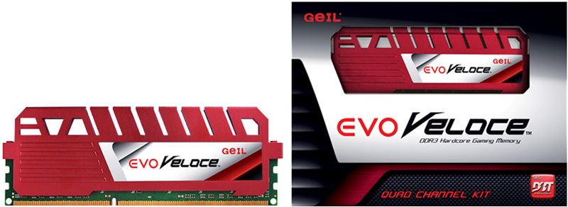 GeIL EVO Veloce DDR3 Hot-rod Red Memory Module