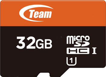 Team 32GB microSDHC UHS-1 Card