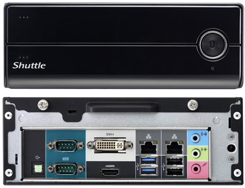 Shuttle Slim-PC Barebone XH61V