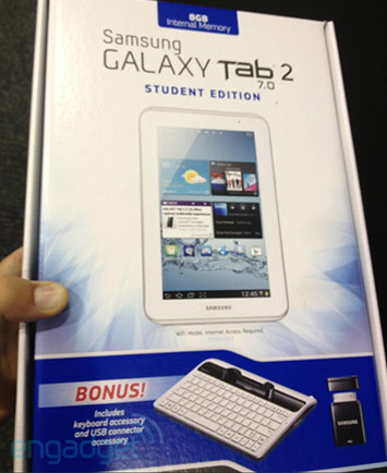 Samsung Galaxy Tab 2 7.0 Student Edition 