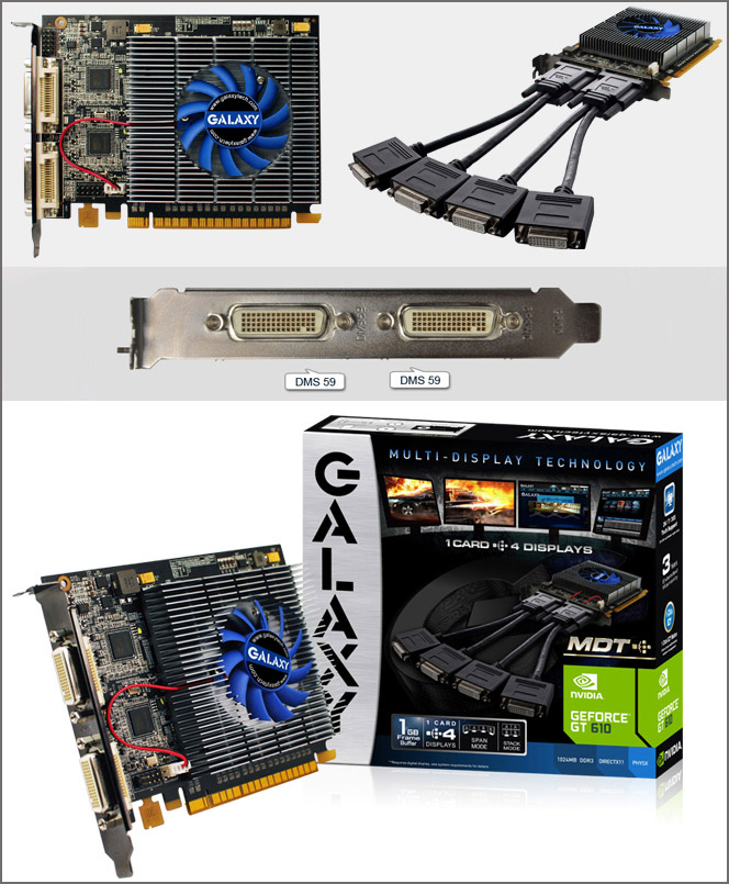 GALAXY MDT GeForce GT 610 GALAXY MDT GeForce GT 610