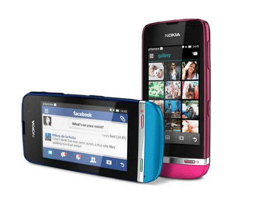 Компания Nokia объявила о начале продаж в России сенсорного телефона Asha