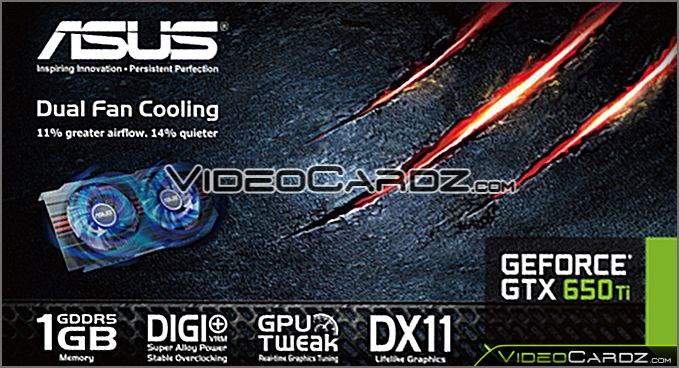 ASUS GeForce GTX 650 Ti Dual Fan