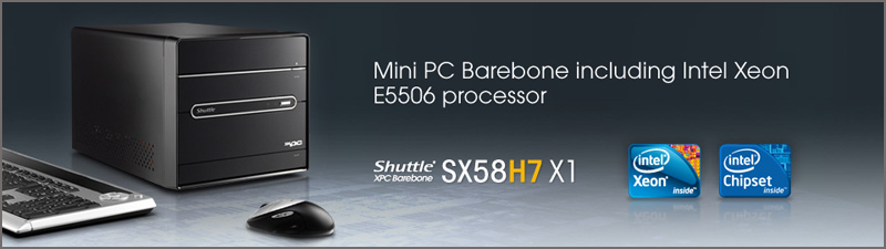 Shuttle XPC Barebone SX58H7 X1