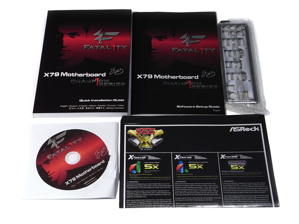 ASRock Fatal1ty X79 Champion комплектация