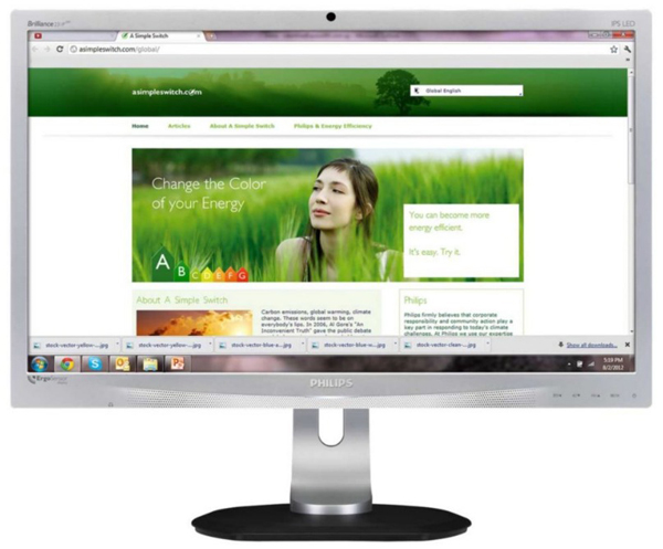 Philips Brilliance 231P4QRYES Philips Brilliance 231P4QRYES