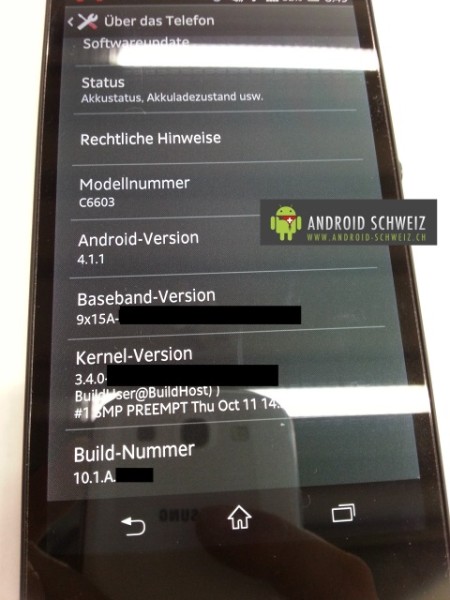 Sony C6603 Yuga Sony C6603 Yuga