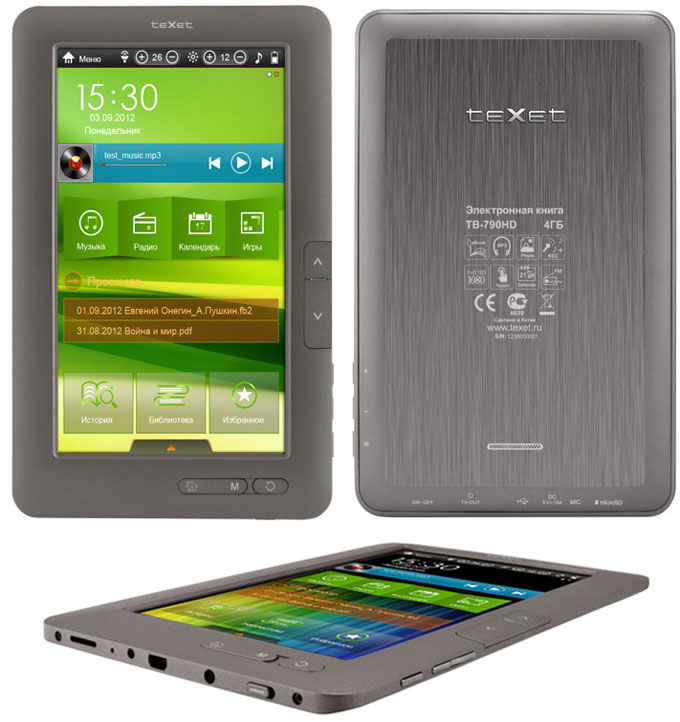 teXet TB-790HD teXet TB-790HD