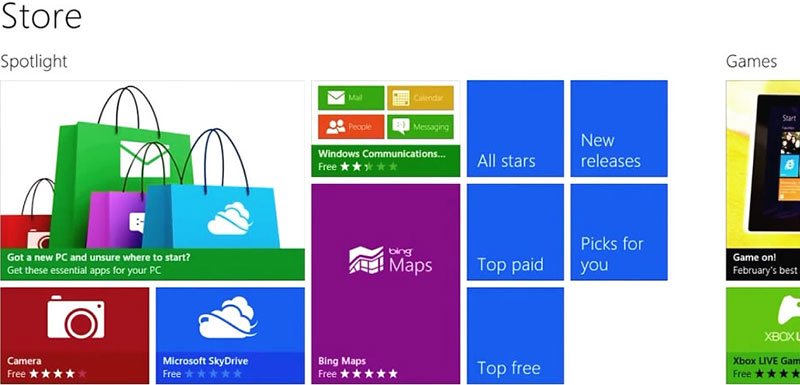 Microsoft store