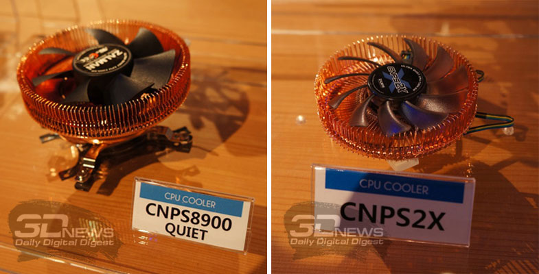 Zalman CNPS8900 Quiet and Zalman CNPS2X
