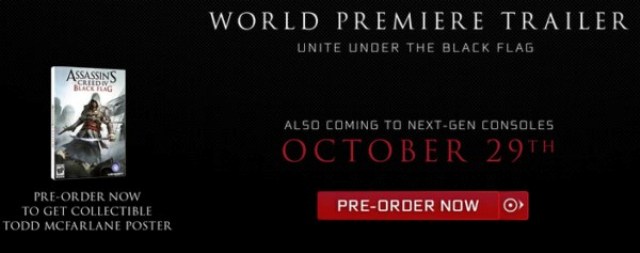 Assassin's Creed 4 выйдет в конце октября