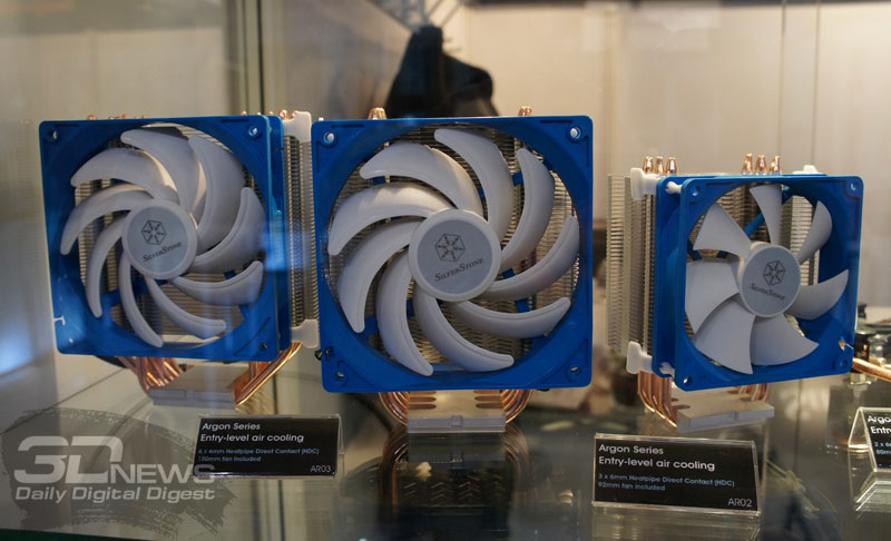 SilverStone Argon AR03, SilverStone Argon AR02 and SilverStone Argon AR01