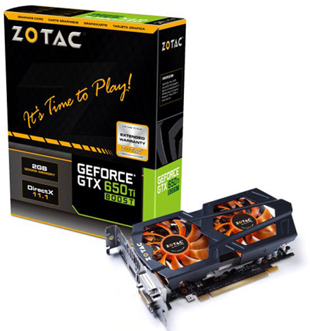 GeForce GTX 650 Ti Boost