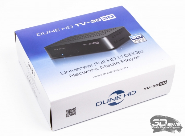 Dune HD TV-303D — заводская коробка