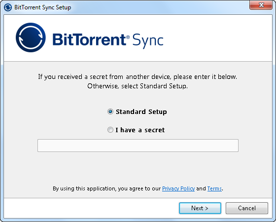 BitTorrent Sync