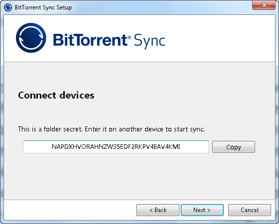 BitTorrent Sync