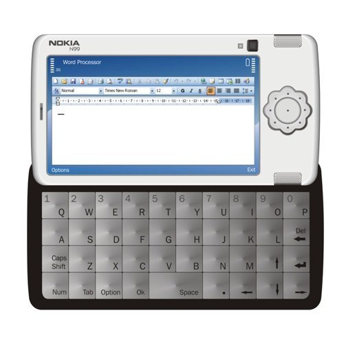 Телефон-мессенджер с QWERTY-клавиатурой Nokia N99