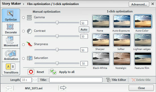 MAGIX Movie Edit Pro 12