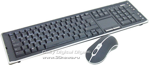Dell XPS M2010. Bluetooth клавиатура и мышь из комплекта поставки
