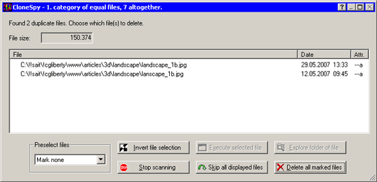 CloneSpy 2.3