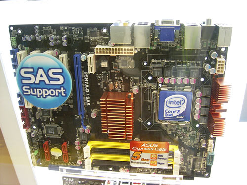  ASUS - P5N7A-D/SAS на GeForce 9400 