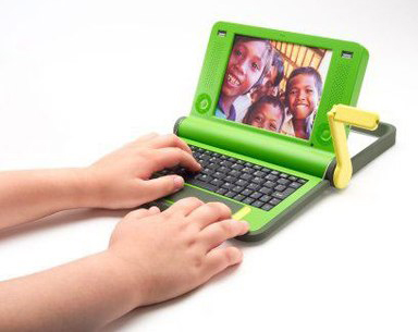  OLPC XO-1 с ручкой 