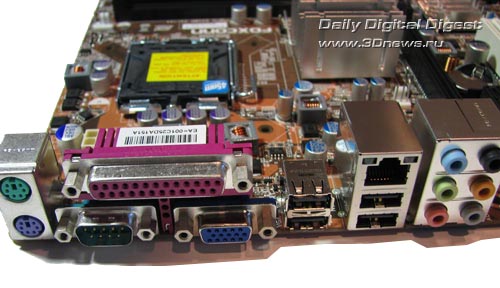 Foxconn G31MG-S  задняя панель