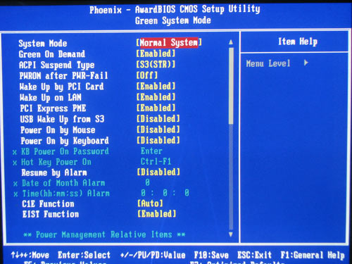 Foxconn G31MG-S настройки CPU 1