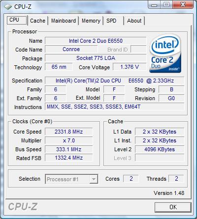 Foxconn G31MG-S штатная частота