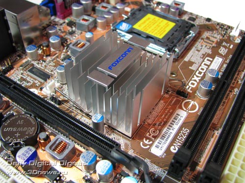 Foxconn G31MG-S радиатор северного моста