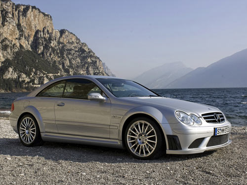 Mercedes-Benz CLK63 AMG Black 1