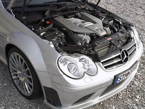 Mercedes-Benz CLK63 AMG Black 4